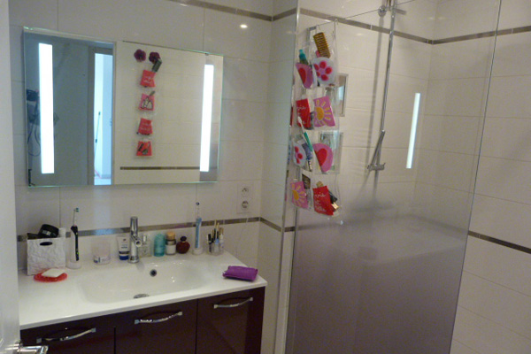 Carrelage d'une salle de bain - Montpellier